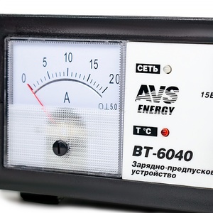 Зарядное устройство - источник питания AVS Energy BT-6040 (12/24В, 20А, пуск), фото 5