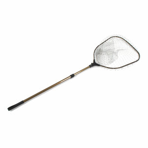 Подсачек складной телескопический Namazu L-160 см, квадратный обод 50 см, нейлон, фото 4