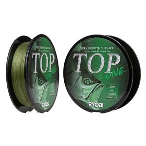 Шнур TOP PE4X-120M 0.6/d-0.128mm Dark green Ryobi, фото 7