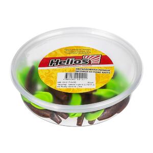 Твистер несъедоб. Hybrid 2,75"/7,0 см Rusty Gold & Lime 30шт. (HS-13-017-N-30) Helios (0), фото 4