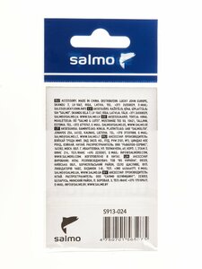 Коннекторы для повод. с вертлюг. Salmo 24кг 5шт., фото 4