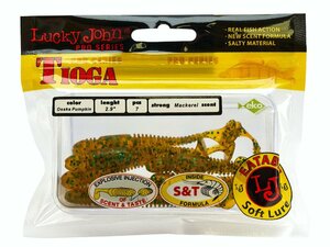 Виброхвосты съедоб. искусст. LJ Pro Series TIOGA 2.9in (07.40)/PA19 7шт., фото 4