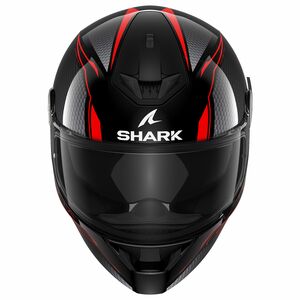 Шлем SHARK D-SKWAL 2 CADIUM глянцевый Black/Red/Black M, фото 3