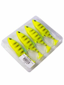Виброхвосты LJ 3D Series ANIRA SOFT SWIM 5,0in (12,70)/A02 4шт., фото 7