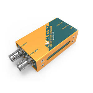 Конвертер AVMATRIX Mini SC1112 преобразования 3G-SDI в HDMI, фото 3