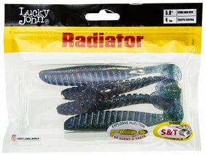 Виброхвосты съедоб. искусст. LJ Pro Series RADIATOR 5.0in (12.50)/Z13 4шт., фото 4