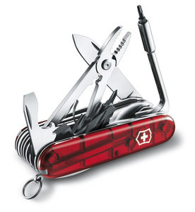 Нож Victorinox CyberTool, 91 мм, 41 функция, полупрозрачный красный, фото 2