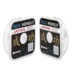 Леска MONOLIT 0,105mm/50m Nylon Transparent (N-MO-0.105-50) Nisus, фото 6