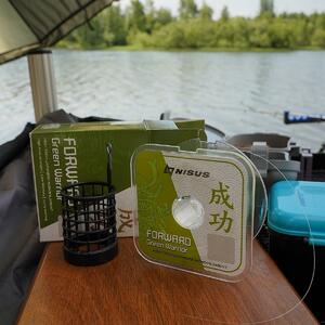 Леска FORWARD Green Warrior 0,405mm/100m Nylon (N-FGW-0405-100) Nisus, фото 3
