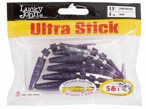 Слаги съедобные искусственные LJ Pro Series ULTRA STICK 3,9in (10.00)/S63 6шт., фото 3