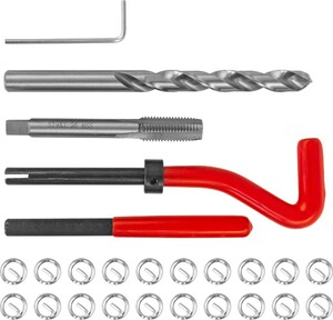 Thorvik TRIS9125 Набор для восстановления резьбы M9x1.25, 25 предметов, фото 1