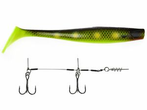 Виброхвосты LJ 3D BBS Series KUBIRA SWIM SHAD 9,0in (22,86)/PG18 1шт.+Stinger L, фото 1