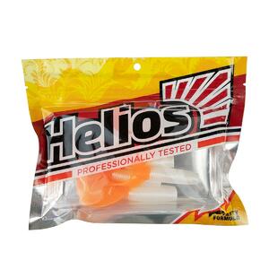 Твистер Credo Double Tail 2,95"/7,5 см Pearl & Orange 7шт. (HS-12-019) Helios, фото 3
