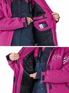 Куртка зим. Norfin Women NORDIC PURPLE 04 р.XL, фото 6