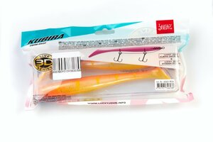 Виброхвосты LJ 3D Series KUBIRA SWIM SHAD 7,0in (17,50)/PG16 2шт., фото 5