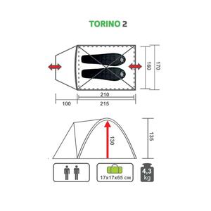 Палатка TORINO-2 (PR T-2) Premier Fishing, фото 2