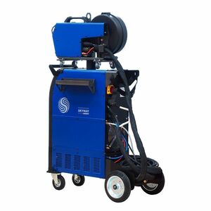 Сварочный полуавтомат AuroraPRO SKYWAY 350 DUAL PULSE с водяным охлаждением и выносным механизмом подачи проволоки, до 350 А, фото 5