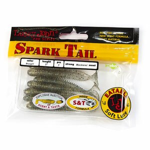 Виброхвосты съедоб. искусст. LJ Pro Series Spark Tail 3,0in (07,60)/S08 7шт., фото 4