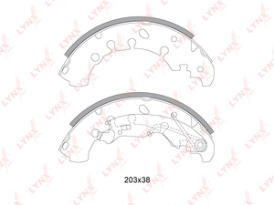 Колодки тормозные задние LYNXauto BS-5901. Для: OPEL Corsa D 1.0-1.4 06> / Adam 1.2-1.4 12>, CITROEN Nemo 1.4-1.4D 08>, PEUGEOT Bipper 1.4-1.4D 08>, фото 1