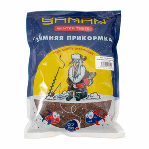Прикормка Yaman Winter Taste Лещ зимняя увлажненная (шоколад), цв. коричневый, 700 г, фото 2