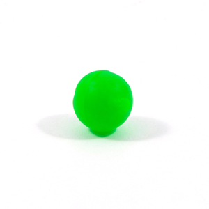 Бусина фидерная Namazu Soft Beads, PVC, d-7 мм, круглая, цв. темно-зеленый (20 шт.), фото 5