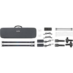 Комплект светодиодных осветителей Godox TL60*2 kit для видеосъемки, фото 2