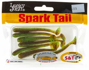 Виброхвосты съедоб. искусст. LJ Pro Series Spark Tail 3,0in (07,60)/Z15 7шт., фото 4