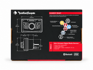 Влагозащищенный медиаресивер Rockford Fosgate PMX-0, фото 10