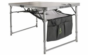 Стол складной Norfin RUNN NF алюминиевый 120x60 +4 стула набор, фото 8