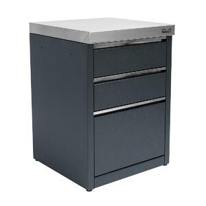 Модуль уличной кухни SMART-600 Стол с тремя ящиками (HS-KU03-SY600) Helios, фото 10