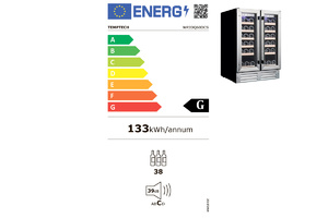 Винный шкаф Temptech WP2DQ60DCS, фото 7