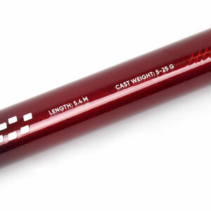 Удилище маховое стеклопластиковое б/к NAMAZU Raptor Compact Pole, 5,4 м, тест 5-25 г, фото 5
