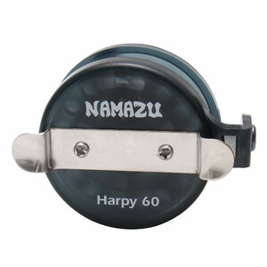 Катушка инерционная Namazu "Harpy", р. 6 см, черная, фото 5