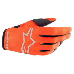 Мотоперчатки RADAR GLOVES ALPINESTARS (ярко оранжево-черный, Hot Orange/Black,411, XL), фото 1