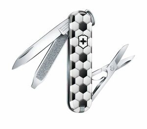 Нож-брелок Victorinox Classic LE 2020, 58 мм, 7 функций, "World Of Soccer", фото 2