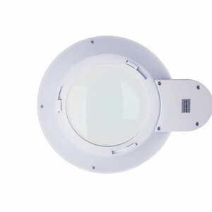 Лупа 8608D 3D/5D (3 дптр, 5 дптр, 150 мм) на струбцине с подсветкой LED, фото 3