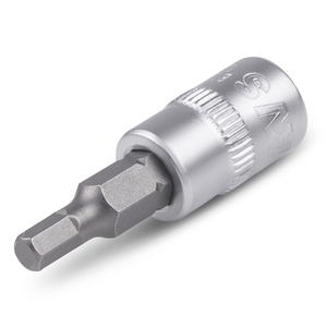 Торцевая головка со вставкой AVS BS14H4, 4 мм, квадрат 1/4″, профиль шестигранник HEX, фото 2