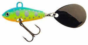 Тейл-спиннер Lucky John SHAD CRAFT SPIN 15.0г  015 в блистере, фото 2