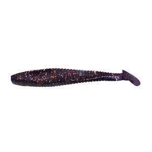 Виброхвост YAMAN PRO Flatter Shad, р.2 inch, цвет #08 - Violet (уп.6 шт), фото 2