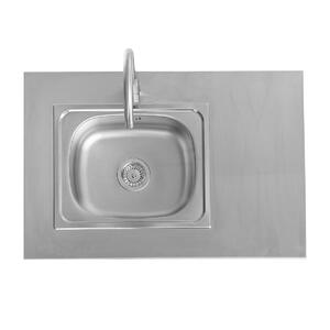 Модуль уличной кухни SMART-900 Шкаф с мойкой (HS-KU01-SHM900) Helios, фото 9
