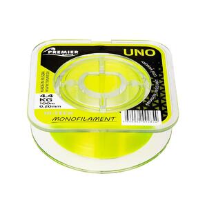 Леска UNO 0,20mm/100m F.Yellow Nylon PREMIER fishing (PR-U-Y-020-100) (0), фото 2