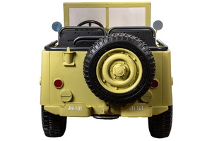 Детский электромобиль Джип ToyLand Jeep Willys YKE 4137 Matcha, фото 7