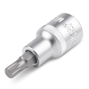 Торцевая головка со вставкой AVS BS12M8, M8, квадрат 1/2″, профиль SPLINE, фото 2