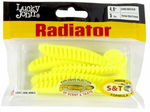 Виброхвосты съедоб. искусст. LJ Pro Series RADIATOR 4.0in (10.00)/S88 5шт., фото 4