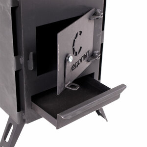 Печь дровяная Следопыт Heavy средняя (с экранами, угловыми трубами и грибком), фото 5