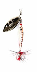 Блесна вращающаяся Lucky John TRIAN BLADE LONG 06.0г 007, фото 2