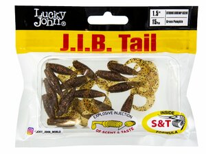 Твистеры съедобные LJ Pro Series J.I.B TAIL 1.5in (03.80)/PA03 15шт., фото 3