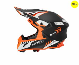 Шлем Acerbis X-TRACK MIPS 22-06 Black/Orange Fluo S, фото 5