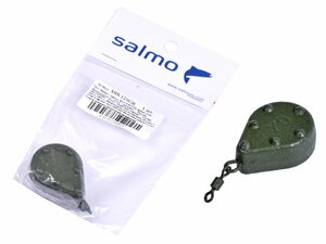 Грузило Salmo с вертл. BUN SWIVEL green 110г, фото 2