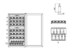 Винный холодильник CASO WineComfort 66, фото 2